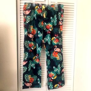 Old Navy Tropical Print Lounge pajama pants XL